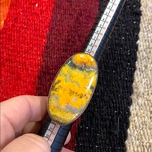 Bumblebee jasper ring